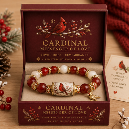 ❤️ Love, Remembrance & Cardinal Blessings 🕊️ | 2026 Limited Edition Bracelet