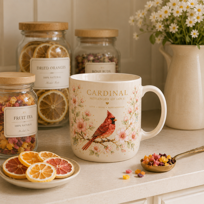 ❤️ Limited Edition 2026 Cardinal Messenger of Love Mug ☕