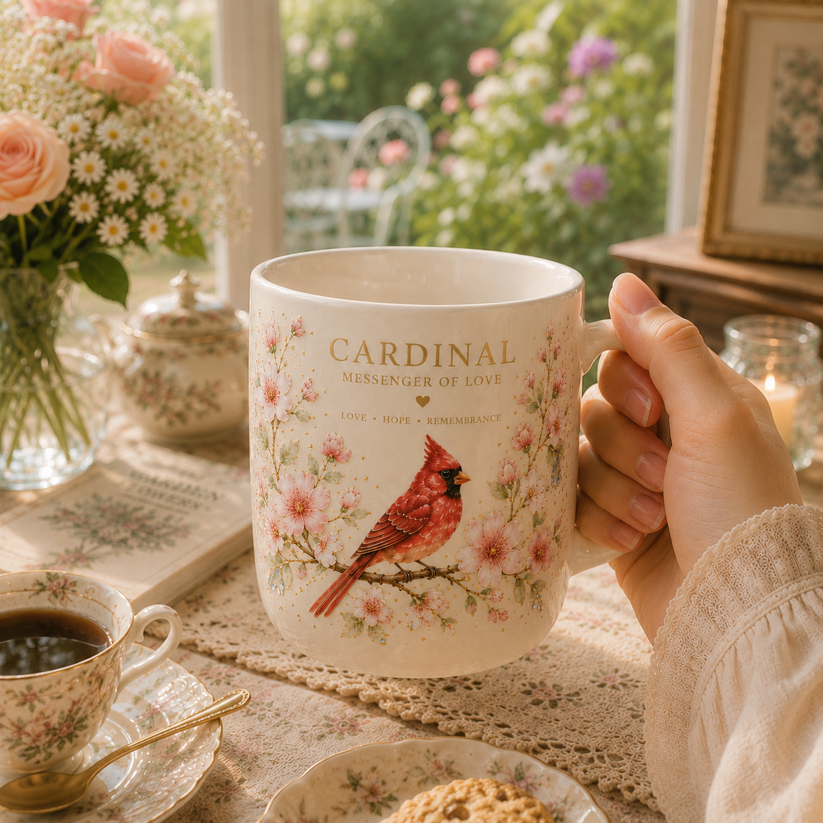 ❤️ Limited Edition 2026 Cardinal Messenger of Love Mug ☕