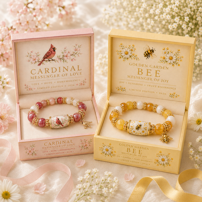 ❤️ Love, Remembrance & Cardinal Blessings 🕊️ | 2026 Limited Edition Bracelet