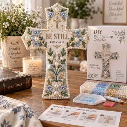 🎄 ✨ Last Day 49% OFF ✝️ Scripture Cross DIY Kit Collection